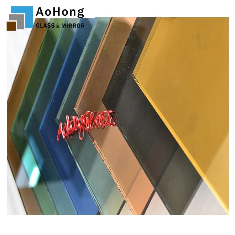 reflective tinted glass